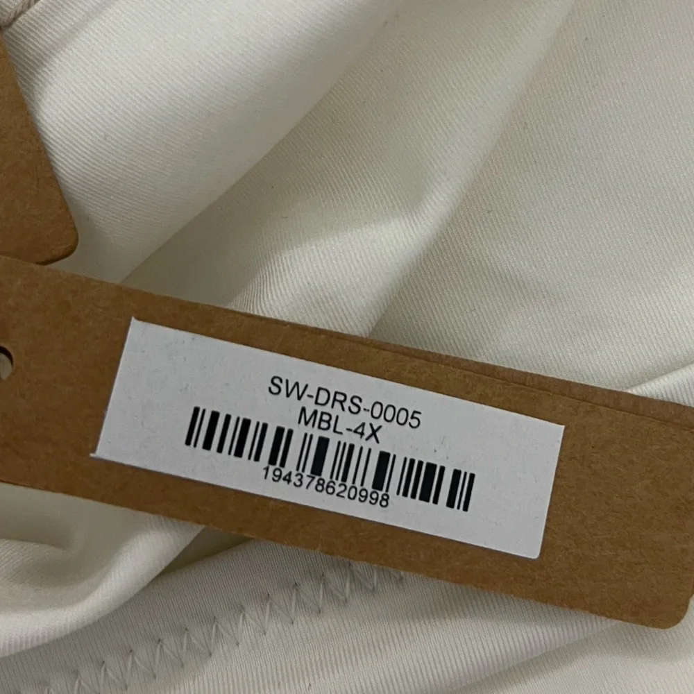 Skims Swim Tank Dress White Size 4X